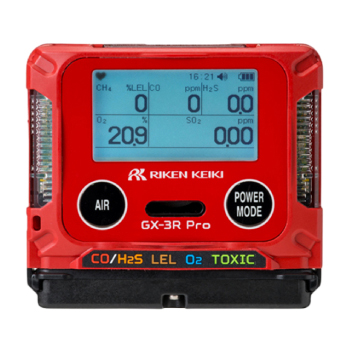 ポータブルガスモニター(CH4/O2/H2S/CO/SO2) GX-3R Pro