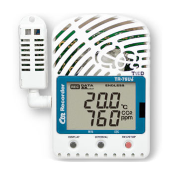 CO2温湿度データロガー おんどとり TR-76UI