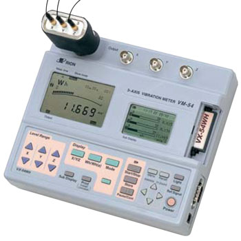 3軸振動計+手腕振動測定カードVM-54(VX-54 WH付)のレンタル|株式会社 